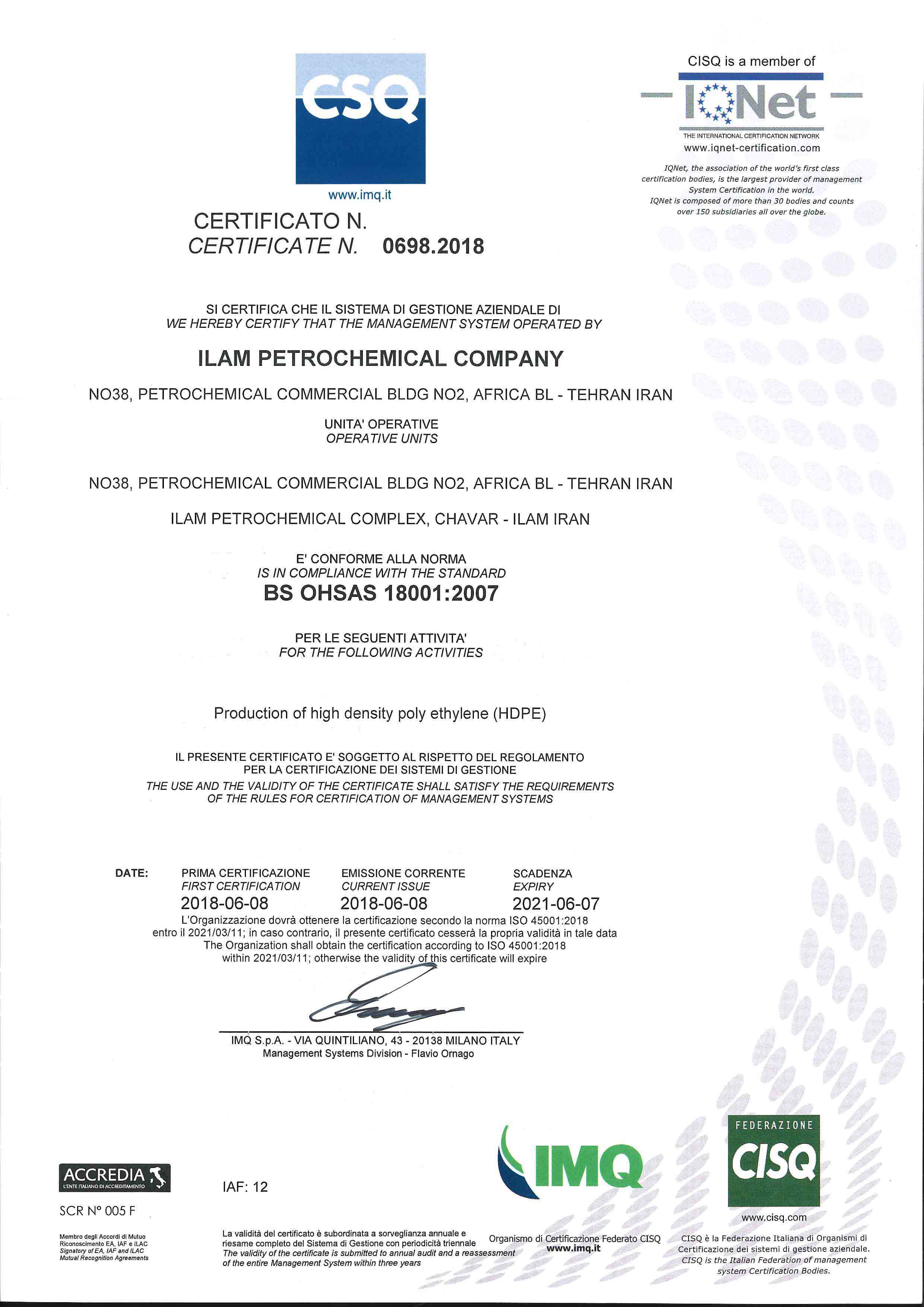 Certificte 3